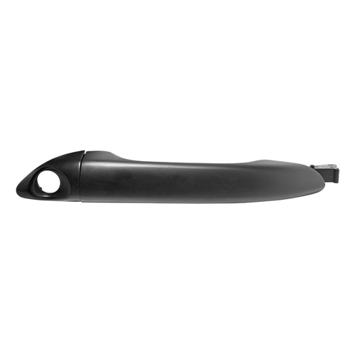 [012-3405-14] MANIJA EXTERIOR HY GRAND I10 15-20  CON HOYO PARA LLAVE LISA NEGRA PLASTICO HUSHAN Derecho Delantera  