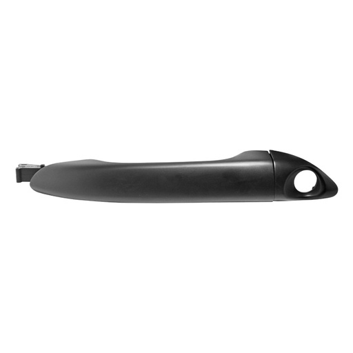 [012-3405-15] MANIJA EXTERIOR HY GRAND I10 15-20  CON HOYO PARA LLAVE LISA NEGRA PLASTICO HUSHAN Izquierdo Delantera  