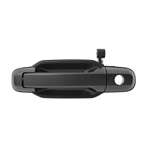 [012-3503-01] MANIJA EXTERIOR KI SORENTO 03-09  CON HOYO PARA LLAVE LISA NEGRA PLASTICO HUSHAN Izquierdo Delantera  