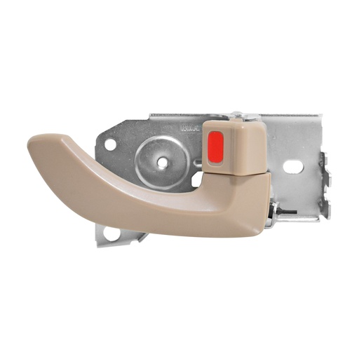 [012-3503-02] MANIJA INTERIOR KI SORENTO 03-09  BEIGE PLASTICO HUSHAN Derecho Delantera  