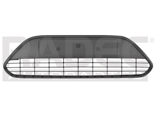 [003-1219-10] REJILLA FASCIA DELANTERA FD FOCUS 09-11 C/MOLDURA NEGRA ARG CENTRAL