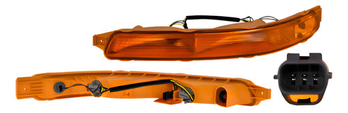 [013-0604-03] CUARTO FRONTAL CV AVEO 04-06 4 PUERTAS/04-08 5 PUERTAS AMBAR C/FOCO DEPO IZQ