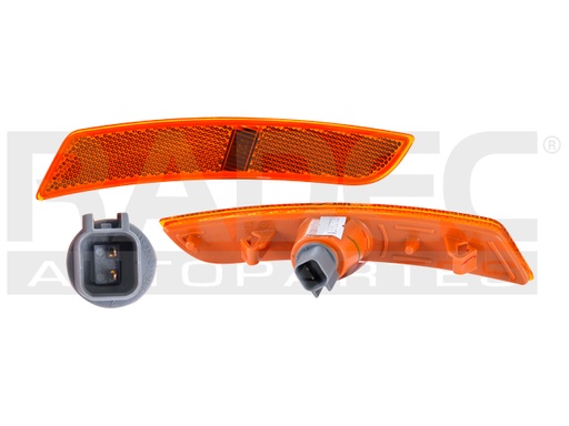 [013-0608-12] CUARTO LATERAL DELANTERO CV CAMARO 16-21 AMBAR C/FOCO DEPO DER