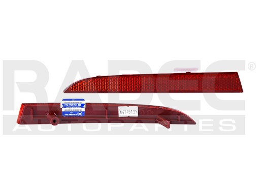 [013-0608-17] CUARTO REFLEJANTE TRASERO CV CAMARO 16-21 08-09 DEPO IZQ