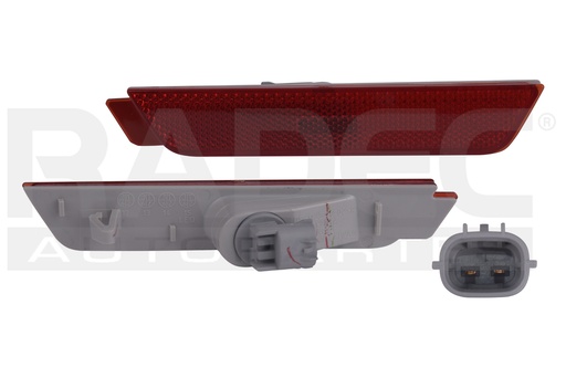 [013-0608-18] CUARTO LATERAL TRASERO CV CAMARO 10-15 ROJO DEPO DER