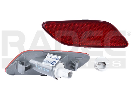 [013-0610-02] CUARTO REFLEJANTE TRASERO CV CAPTIVA 08-15/VUE 08-10/ROJO TYC DER