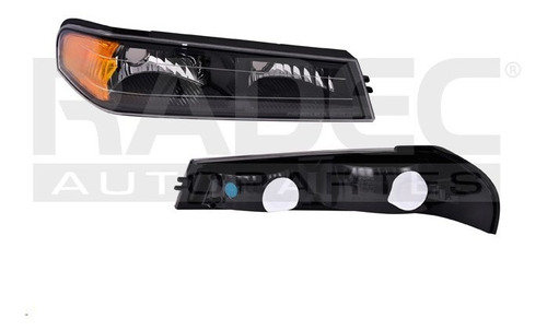[013-0616-00] CUARTO FRONTAL CV COLORADO 04-12 S/FOCO NEGRO DEPO DER