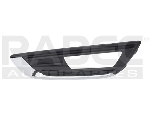 [003-1219-54] REJILLA FASCIA FD FOCUS 15-18 F/CROMADO C/HOYO P/FARO ARGENTINA DER