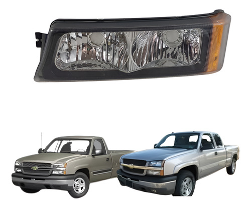 [013-0620-13] CUARTO FRONTAL CV SILVERADO 03-07 S/FOCO DEPO IZQ