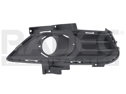 [003-1221-10] REJILLA FASCIA DELANTERA FD FUSION 13-16 C/HOYO P/FARO CORRUGADA DER