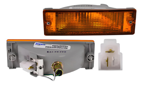 [013-0916-17] CUARTO FRONTAL DG RAM PU 50 87-93 AMBAR C/FOCO DEPO IZQ