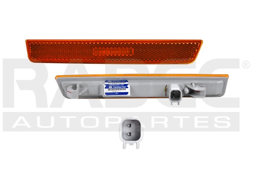 [013-0925-04] CUARTO LATERAL DELANTERO DG CHALLENGER 15-22 BLACK LINE/GT/SCAT PACK/SRT V6/V8 6/8 CILINDROS 3.6/6.2/6.4L 2 PUERTAS C/LEDS DEPO DER