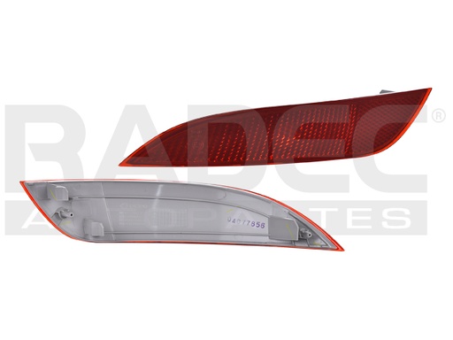 [013-1219-17] CUARTO REFLEJANTE TRASERO FD FOCUS 15-18 2.0 LTS 5 PUERTAS DEPO IZQ