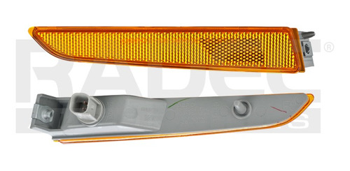 [013-1221-10] CUARTO LATERAL FD FUSION 10-12 AMBAR C/FOCO DEPO DER