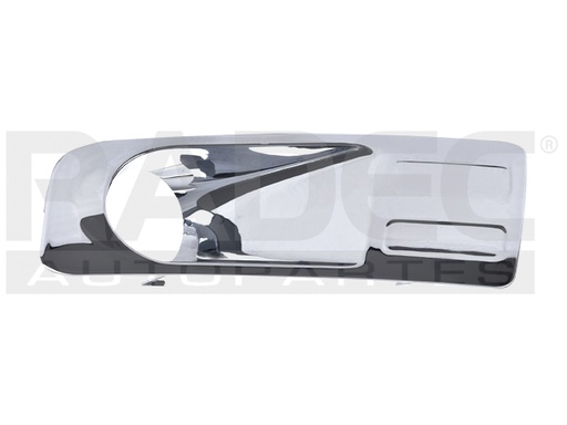 [003-1221-29] REJILLA FASCIA FD FUSION 06-09 C/HOYO P/FARO NIEBLA BISEL CROMADO IZQ