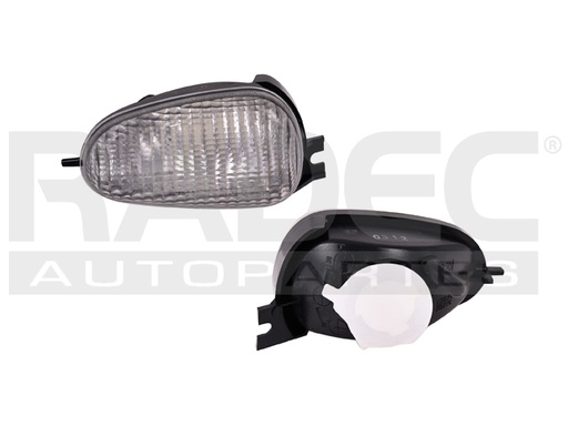 [013-1231-08] CUARTO FRONTAL FD SABLE 98-99 BLANCO DEP