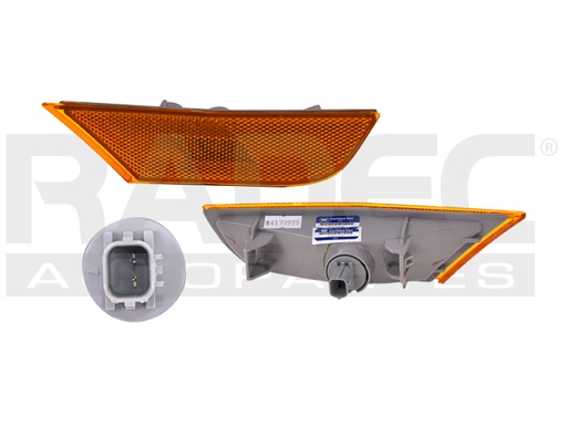 [013-1305-50] CUARTO LATERAL HD ODYSSEY 18-23 AMBAR C/FOCO DEPO DER
