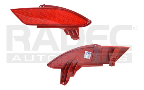 [013-1313-00] CUARTO REFLEJANTE TRASERO HD H16 TYC DER