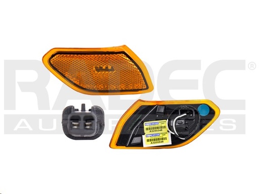 [013-1609-14] CUARTO PUNTA JP WRANGLER 18-23 LINEA NUEVA AMBAR C/FOCO DEPO DER