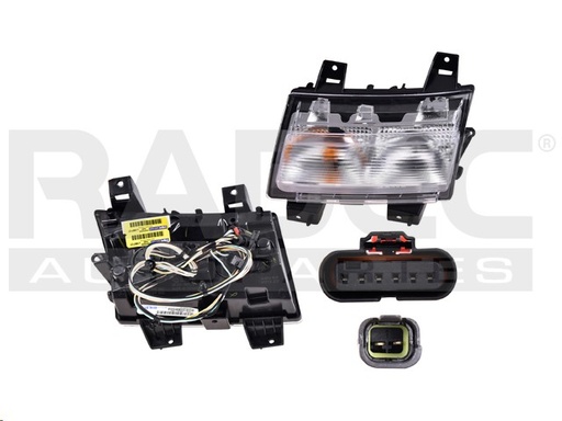 [013-1609-19] CUARTO FRONTAL JP WRANGLER 18-23 LINEA NUEVA C/FOCO DEPO IZQ