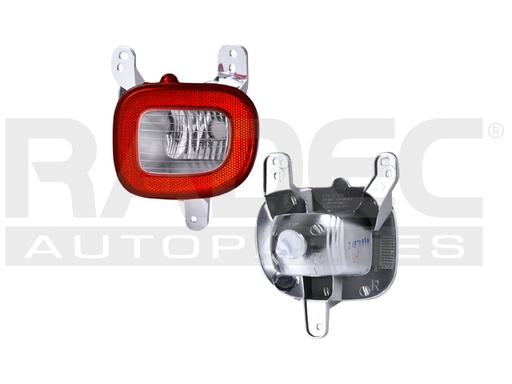 [013-1613-04] CUARTO TRASERO JP RENEGADE 17-22 BLANCO/ROJO S/FOCO DEPO DER