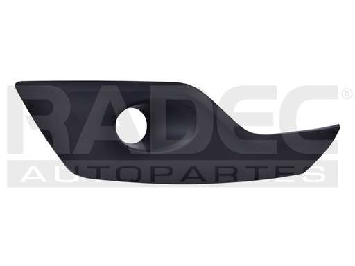 [003-1245-01] REJILLA FASCIA DELANTERA FD TRANSIT 14-17 C/HOYO P/FARO GRIS MATE CUSTOM IZQ