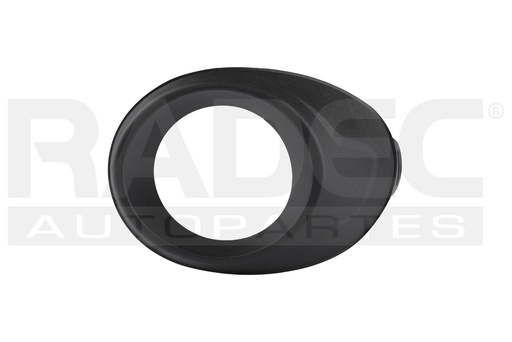 [003-1254-10] REJILLA FASCIA DELANTERA FD FIGO 16-18 C/HOYO P/FARO TITANIUM L4 4 CILINDROS 1.5L 4/5 PUERTAS DER