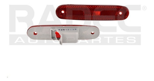 [013-2321-29] CUARTO TRASERO NS TSURU III 92-12 ROJO S/FOCO DEPO DER/IZQ