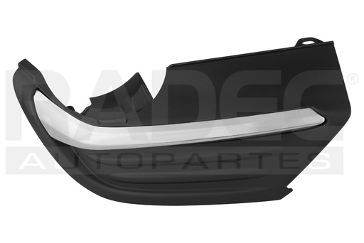 [003-1301-10] REJILLA FASCIA TRASERA HD ACCORD 18-22 F/CROMADO SPORT EXL  L4 4 CILINDROS 1.5L 4 PUERTAS DER