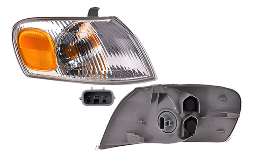 [013-3004-06] CUARTO PUNTA TY COROLLA 98-00 BICOLOR C/FOCO DEPO DER