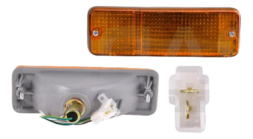 [013-3010-11] CUARTO FRONTAL TY PICK UP 84-88 NORMAL/4X4/4 RUNNER 84-89 C/FOCO LUCID DEPO (U.T.P) IZQ