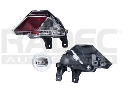 [013-3011-26] CUARTO TRASERO TY RAV 4 16-18 LE/XLE/SE/LIMITED L4 4 CILINDROS 2.5L 5 PUERTAS C/FOCO DEPO DER