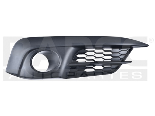 [003-1302-22] REJILLA FASCIA DELANTERA HD CIVIC 16-18 C/HOYO P/FARO DX/EX/EX-L/EX-T/LX/LX-P/SE/SI/TOURING L4 4 CILINDROS 1.5/2.0L 2/4 PUERTAS  DER