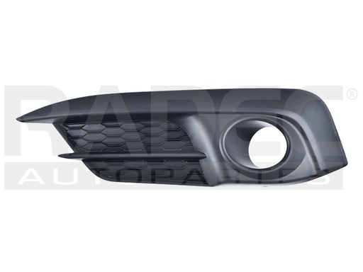 [003-1302-23] REJILLA FASCIA DELANTERA HD CIVIC 16-18 C/HOYO P/FARO DX/EX/EX-L/EX-T/LX/LX-P/SE/SI/TOURING L4 4 CILINDROS 1.5/2.0L 2/4 PUERTAS  IZQ