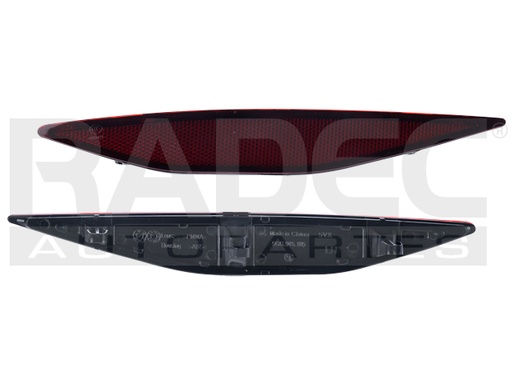 [013-3111-27] CUARTO REFLEJANTE TRASERO VW GOLF 15-17 