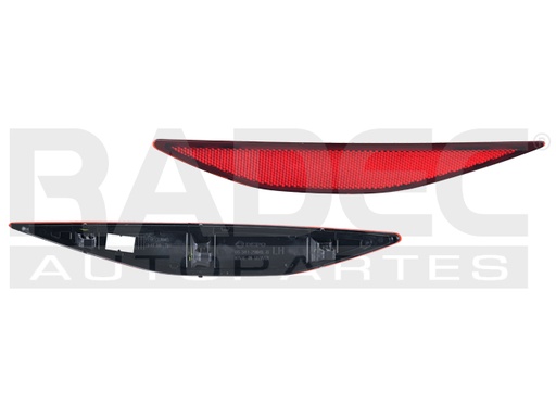 [013-3111-31] CUARTO REFLEJANTE TRASERO VW GOLF 15-17 DEPO IZQ