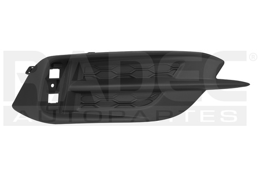 [003-1302-37] REJILLA FASCIA TRASERA HD CIVIC 19-20 EX/I-STYLE/TURBO PLUS/TOURING L4 4 CILINDROS 1.5/2.0L 4 PUERTAS IZQ