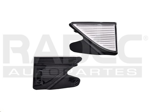 [013-3114-43] CUARTO REFLEJANTE FRONTAL VW PASSAT 16-18 CN IZQ