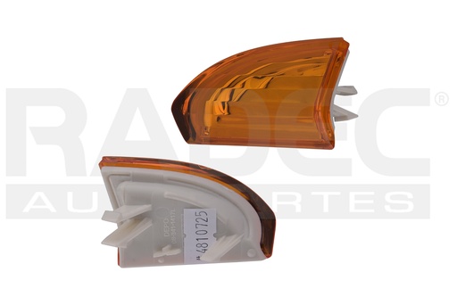 [013-3114-51] CUARTO FRONTAL VW PASSAT CC 09-12 AMBAR 