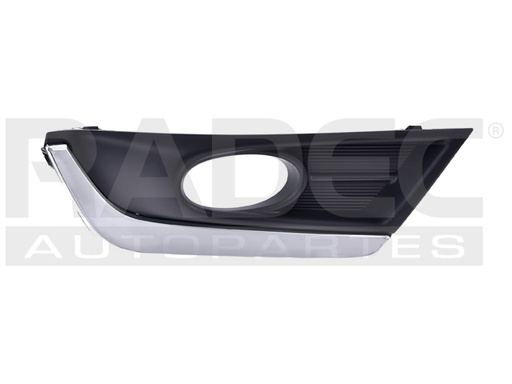 [003-1303-08] REJILLA FASCIA DELANTERA HD CR-V 17-19 C/HOYO P/FARO F/CROMADO EX/TOURING/TURBO PLUS L4 4 CILINDROS 1.5/2.4L 5 PUERTAS DER