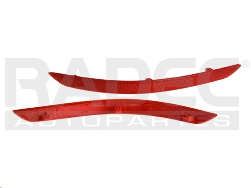 [013-3134-01] CUARTO REFLEJANTE TRASERO VW CADDY 16-20 CN IZQ