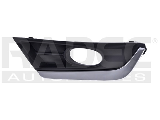 [003-1303-09] REJILLA FASCIA DELANTERA HD CR-V 17-19 C/HOYO P/FARO F/CROMADO EX/TOURING/TURBO PLUS L4 4 CILINDROS 1.5/2.4L 5 PUERTAS IZQ