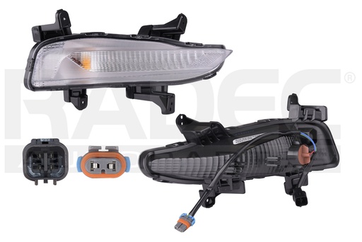[013-3505-08] CUARTO FRONTAL KI OPTIMA EX/LX 19-20 C/FOCO DEPO DER