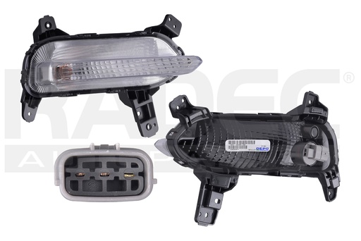 [013-3507-06] CUARTO FRONTAL KI FORTE 19-21 C/FOCO DEPO DER