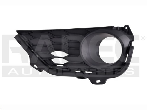 [003-1307-07] REJILLA FASCIA DELANTERA HD PILOT 19-22 C/HOYO P/FARO PRIME/TOURING V6 6 CLINDROS 3.5L 5 PUERTAS IZQ