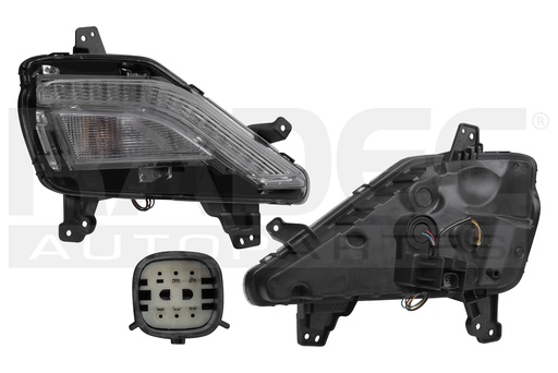 [015-0666-12] FARO NIEBLA CV SPARK PREMIER 19-21 FULL LED CN DER