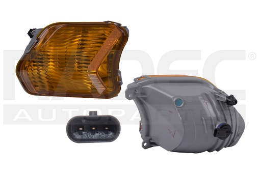 [015-1209-10] FARO NIEBLA FD ESCAPE 17-19 AMBAR S/S PLUS/TITANIUM/TREND ADVANCE L4 4 CILINDROS 2.0/2.5L 5 PUERTAS C/FOCO DEPO DER