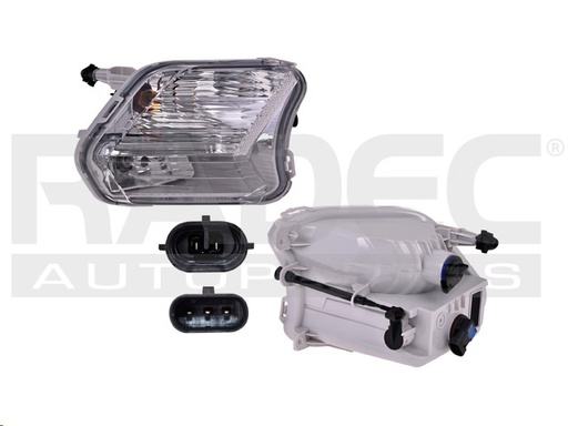 [015-1209-12] FARO NIEBLA FD ESCAPE 17-19 C/FOCO DEPO DER