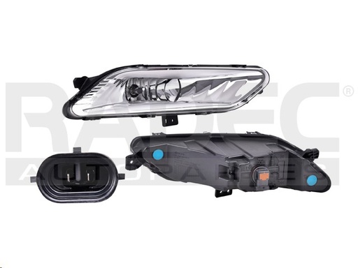 [015-1221-04] FARO NIEBLA FD FUSION SE 17-18 P/FOCO HALOGENO C/FOCO DEPO DER