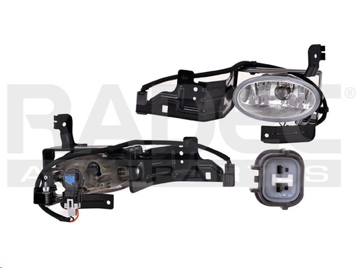 [015-1301-11] FARO NIEBLA HD ACCORD 11-12 4 PUERTAS C/FOCO DEPO IZQ